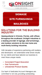 Mobile Screenshot of onsightcustomsigns.com